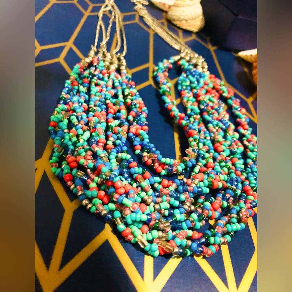 Multicolor Beaded Necklace